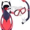 US Divers Toucan Set - Snorkelset - Kinderen - Roze/Paars - 32-36 -Watersporten 1049x1200