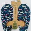 Mood Club & Bonas Antislip Zool Waterschoen | Zwemschoenen | Zwemslof | Gymschoen Voor Kinderen Maat 24-26 Haai -Watersporten 1061x1200