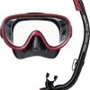 ReefTourer Snorkelmasker Duikbril Snorkelset RC-0105-zwart/rood -Watersporten 1079x1200 1