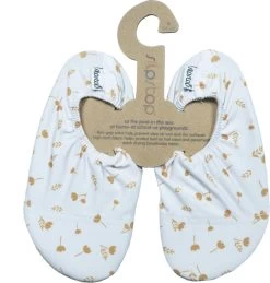 Slipstop Mosterd Grain - Wit Met Oker Bloemen -Watersporten 1145x1200