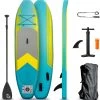 BluMill Opblaasbaar SUP Board - Stand Up Paddle Board - Verstelbare Peddel - Complete Set - Inclusief Pomp - Inclusief Enkelkoord - 300 Cm -Watersporten 1165x1200