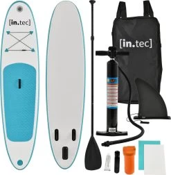 XQ Max Opblaasbaar SUP Board Met Accessoires - Turquoise