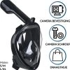 Merkloos Gadgy Duikmasker Full Face S/M - Duikbril Met Snorkel - Snorkelset Volwassenen - Zwart - Snorkelmaskers 1 Merkloos Gadgy Duikmasker Full Face S/M - Duikbril Met Snorkel - Snorkelset Volwassenen - Zwart - Snorkelmaskers -Watersporten 1179x1200 2