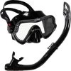 Atlantis Samana Pro Combo - Snorkelset - Volwassenen - Zwart/Grijs -Watersporten 1196x1200