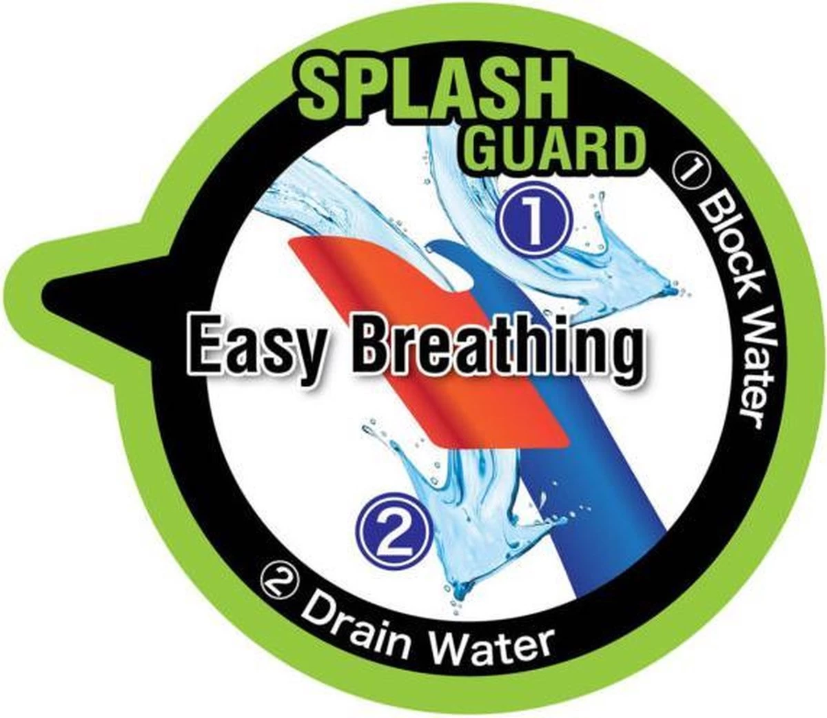 ReefTourer Snorkelmasker Duikbril Snorkelset RC-0105-zwart/rood 9 ReefTourer Snorkelmasker Duikbril Snorkelset RC-0105-zwart/rood - Image 7