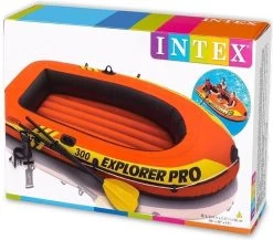 Intex Explorer Pro 300 Opblaasboot - 3 Persoons - Oranje -Watersporten 1200x1054