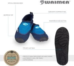Waimea Aquaschoenen - Wave Rider - Marine/Kobalt - 44 -Watersporten 1200x1080 27