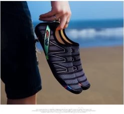 Nixnix - Waterschoenen - Maat 45 - Aquaschoenen - Strandschoenen - Antislip - Schoenen Voor Zwembaden En Strand - Volwassenen En Kinderen - Beschermt Tegen Grof Zand Scherpe Stenen En Dieren Onder Water - Unisex -Watersporten 1200x1104 1