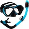Atlantis Abaco Combo - Snorkelset - Kinderen - Zwart/Turquoise -Watersporten 1200x1169