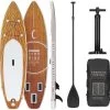CAPITAL SPORTS Downwind Cruise - SUP Board Compleet Set - Opblaasbare Paddle - Rugzak & Pomp - 100% PVC -Watersporten 1200x1183