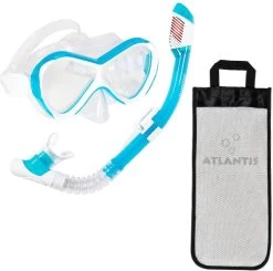 Atlantis Abaco Combo - Snorkelset - Kinderen - Wit/Turquoise -Watersporten 1200x1191 1