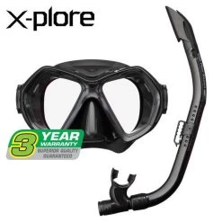 ReefTourer Snorkelmasker Duikbril Snorkelset RC-0107- Zwart/zwart -Watersporten 1200x1200 103