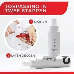 AXLETIC Anti-Fog - Anti Condens Spray Bril I Natuurlijke Brillenreiniger - Snelle Brillen Reiniger Spray Voor Zwembril, Ski En Masker - Tegen Beslagen Brillen - Anti Condens Doekjes Alternatief, 100ml -Watersporten 1200x1200 112