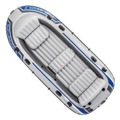 Intex Excursion Opblaasboot - 5 Personen - Grijs -Watersporten 1200x1200 130