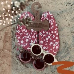 Slipstop Flor - Roest Bruin Met Witte Bloemen -Watersporten 1200x1200 169