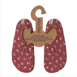 Slipstop Flor - Roest Bruin Met Witte Bloemen -Watersporten 1200x1200 170