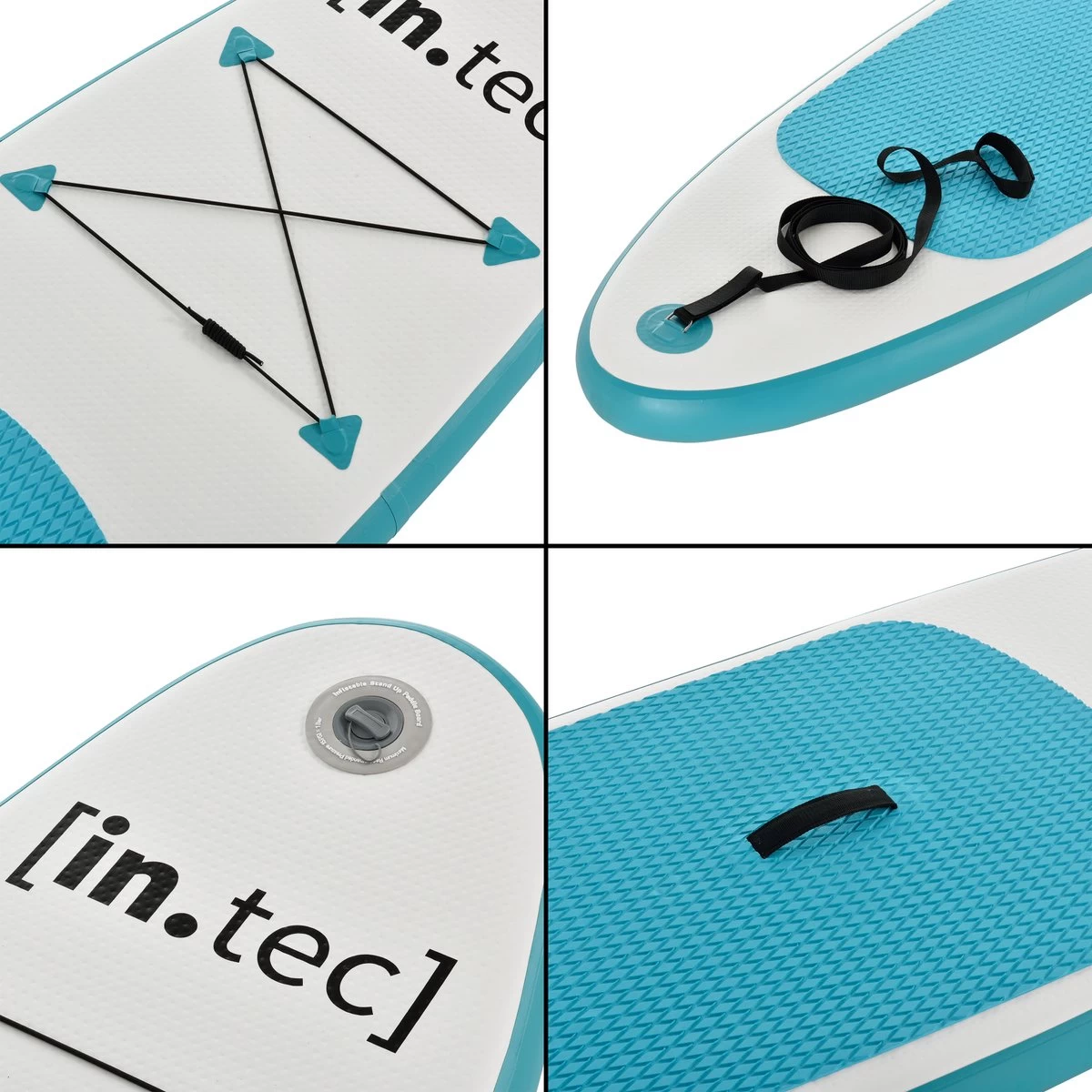 XQ Max Opblaasbaar SUP Board Met Accessoires - Turquoise 6 XQ Max Opblaasbaar SUP Board Met Accessoires - Turquoise - Image 4