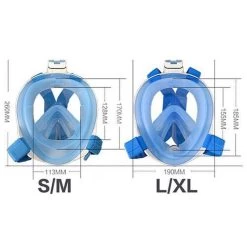 FlinQ Snorkelmasker Blauw - Maat S/M -Watersporten 1200x1200 38