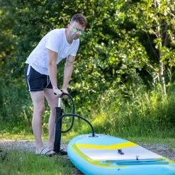 BluMill Opblaasbaar SUP Board - Stand Up Paddle Board - Verstelbare Peddel - Complete Set - Inclusief Pomp - Inclusief Enkelkoord - 300 Cm -Watersporten 1200x1200 4