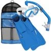 Aqua Lung Sport Santa Cruz Kids - Snorkelset - L/XL (32-37) - Blauw -Watersporten 1200x1200 78