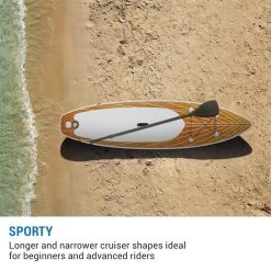 CAPITAL SPORTS Downwind Cruise - SUP Board Compleet Set - Opblaasbare Paddle - Rugzak & Pomp - 100% PVC -Watersporten 1200x1200 9