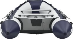 Merkloos Opblaasboot / Rubberboot / Boot - 2 Banken - Grijs - Incl. 2 Peddels -Watersporten 1200x645