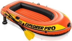 Intex Explorer Pro 300 Opblaasboot - 3 Persoons - Oranje -Watersporten 1200x686