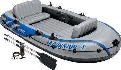 Intex Excursion 4 Opblaasboot - Opblaasboot - Grijs -Watersporten 1200x690 1