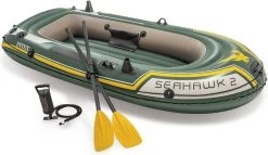 Intex Seahawk Opblaasboot - 2 Personen - Groen -Watersporten 1200x694