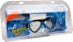 Waimea Duikmasker Met Snorkel - Junior - Blauw -Watersporten 1200x696