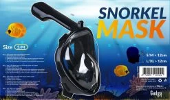 Merkloos Gadgy Duikmasker Full Face S/M - Duikbril Met Snorkel - Snorkelset Volwassenen - Zwart - Snorkelmaskers 18 Merkloos Gadgy Duikmasker Full Face S/M - Duikbril Met Snorkel - Snorkelset Volwassenen - Zwart - Snorkelmaskers -Watersporten 1200x710
