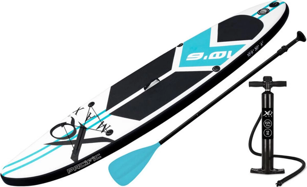 XQ Max SUP Board - 320cm - Tot 150kg - Blauw 7 XQ Max SUP Board - 320cm - Tot 150kg - Blauw - Image 5