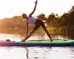 BluMill Opblaasbaar SUP Board - Stand Up Paddle Board - Verstelbare Peddel - Complete Set - Inclusief Pomp - Inclusief Enkelkoord - 300 Cm -Watersporten 1200x967