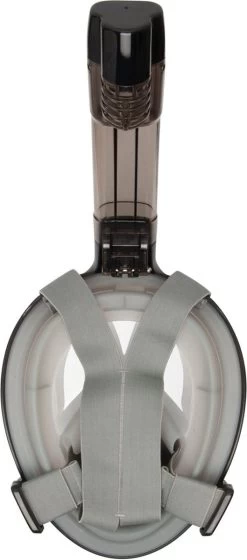 Atlantis Full Face Mask 3.0 - Snorkelmasker - Volwassenen - Zwart/Grijs - L/XL -Watersporten 529x1200