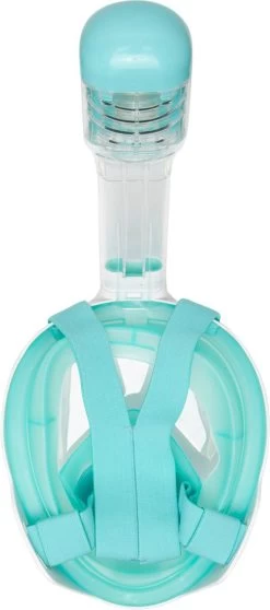 Sea Turtle Full Face Mask - Snorkelmasker - Volwassenen - Wit/Turquoise - L/XL -Watersporten 531x1200