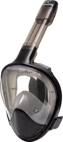 Atlantis Full Face Mask 3.0 - Snorkelmasker - Volwassenen - Zwart/Grijs - L/XL -Watersporten 532x1200