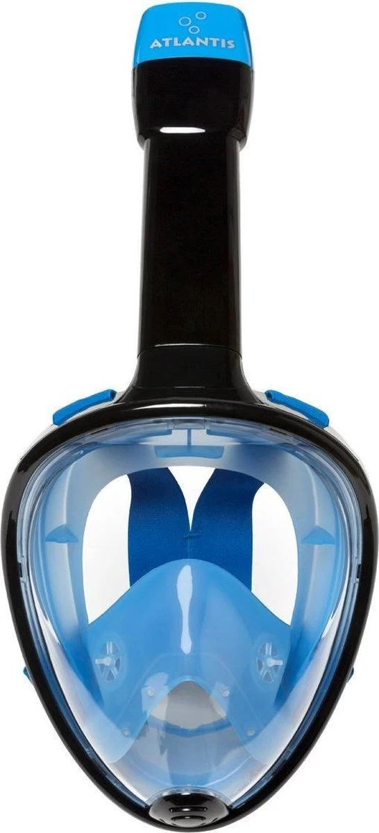 Atlantis Full Face Mask - Snorkelmasker - Volwassenen - Zwart/Blauw - L/XL 12 Atlantis Full Face Mask - Snorkelmasker - Volwassenen - Zwart/Blauw - L/XL - Afbeelding 10