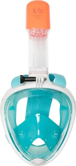 X10 Full Face Mask- Snorkelmasker - Volwassenen - Turquoise - S/M -Watersporten 554x1200 1