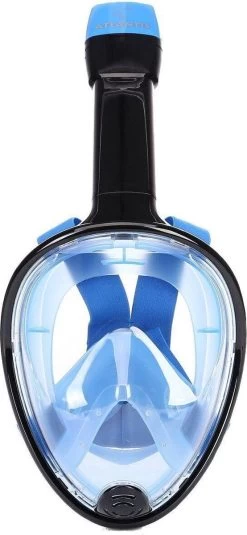 Atlantis Full Face Mask - Snorkelmasker - Volwassenen - Zwart/Blauw - L/XL 25 Atlantis Full Face Mask - Snorkelmasker - Volwassenen - Zwart/Blauw - L/XL -Watersporten 554x1200