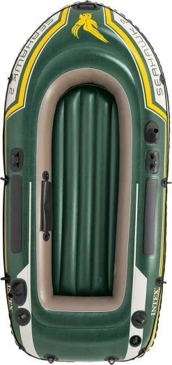 Intex Seahawk Opblaasboot - 2 Personen - Groen -Watersporten 566x1200