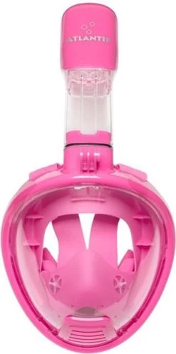 Atlantis Full Face Mask 2.0 - Snorkelmasker - Kinderen - Roze - XS -Watersporten 596x1200 1