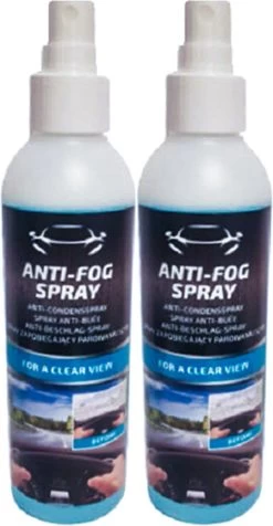 ANTI CONDENS - AUTO - XL 400 ML SPRAY | ANTIFOG | Helder Zicht | Geen Beslagen Auto Ruiten | Anti Condensspray Voor Duikbril - Glas - Spiegel - Ramen - Raam - Helmvizier - Reinigen - Vocht - Condens - Fog - Beslagen - Raam
