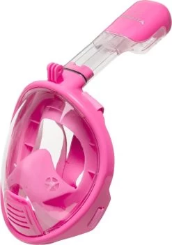 Atlantis Full Face Mask 2.0 - Snorkelmasker - Kinderen - Roze - XS -Watersporten 841x1200