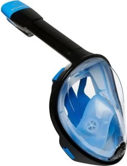 Atlantis Full Face Mask - Snorkelmasker - Volwassenen - Zwart/Blauw - L/XL 17 Atlantis Full Face Mask - Snorkelmasker - Volwassenen - Zwart/Blauw - L/XL -Watersporten 915x1200
