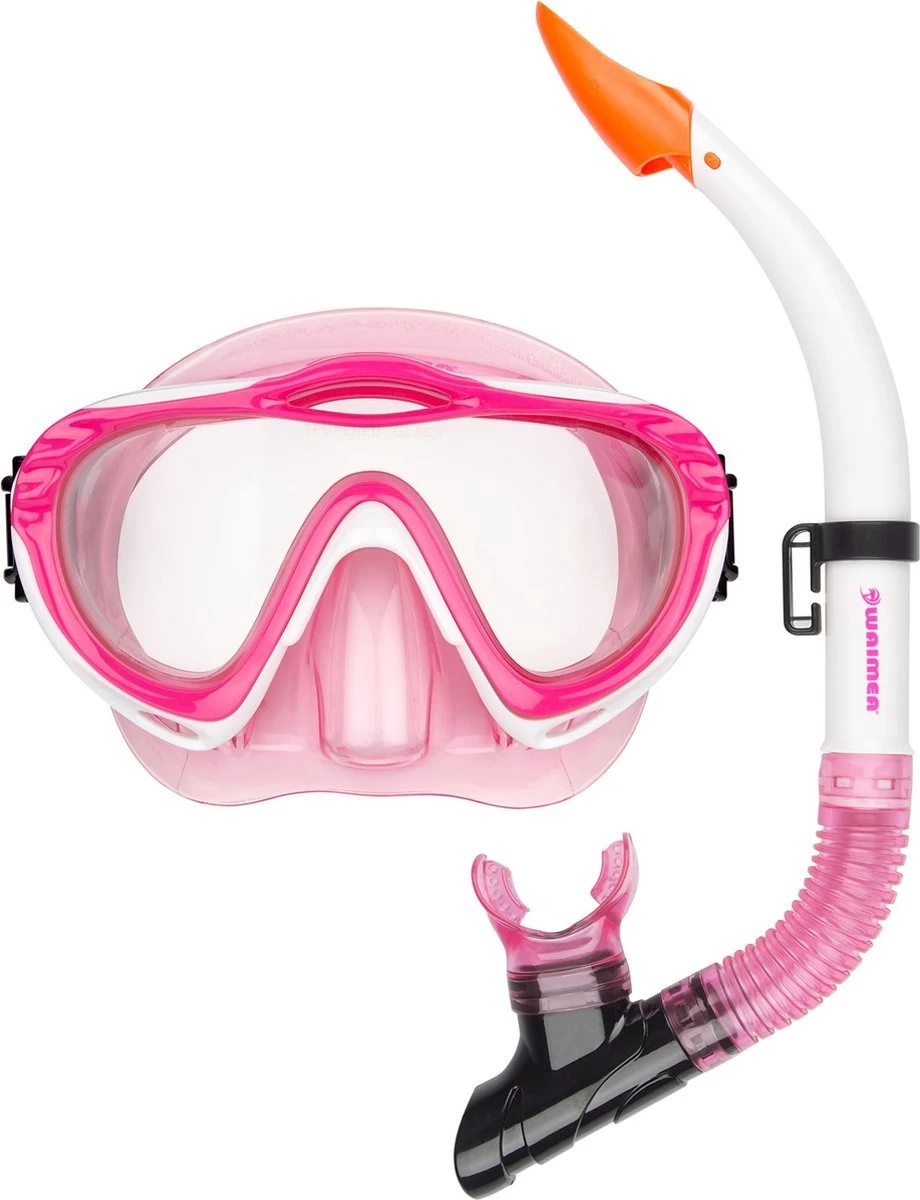 Waimea Snorkelset Junior - Roze - One Size - Snorkelen - Zwemmen - Zwembril - Duikbril 3 Waimea Snorkelset Junior - Roze - One Size - Snorkelen - Zwemmen - Zwembril - Duikbril