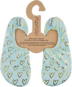 Slipstop Maya - Goud Hartje Zeegroen